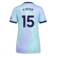 Arsenal Jakub Kiwior #15 Fußballbekleidung 3rd trikot Damen 2024-25 Kurzarm